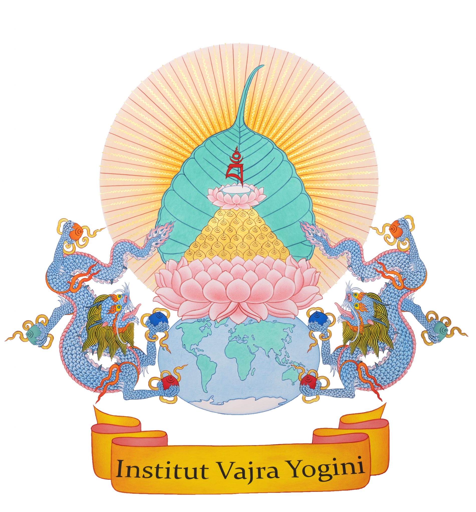 Le logo de l'Institut Vajra Yogini