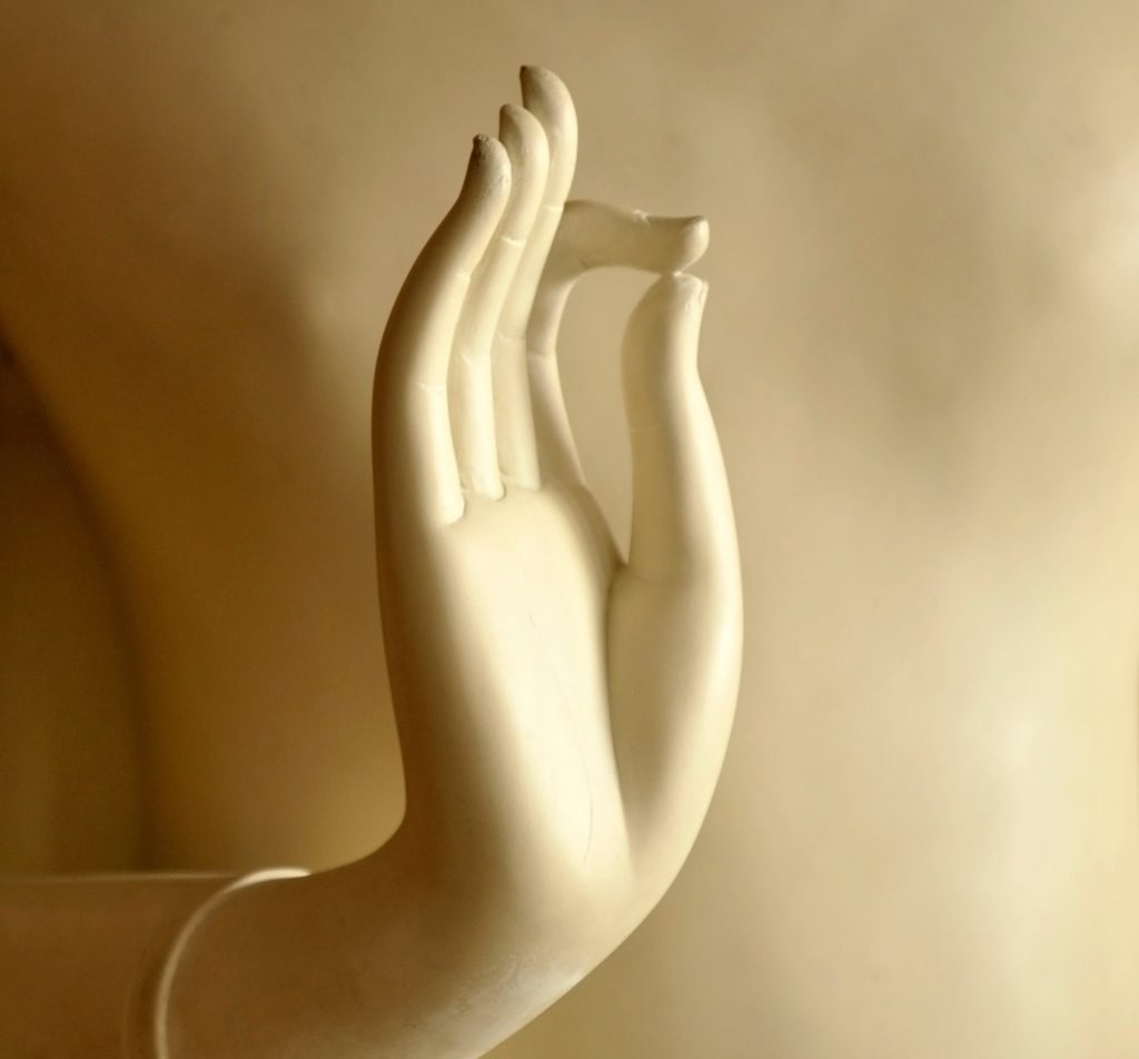 La main du bouddha